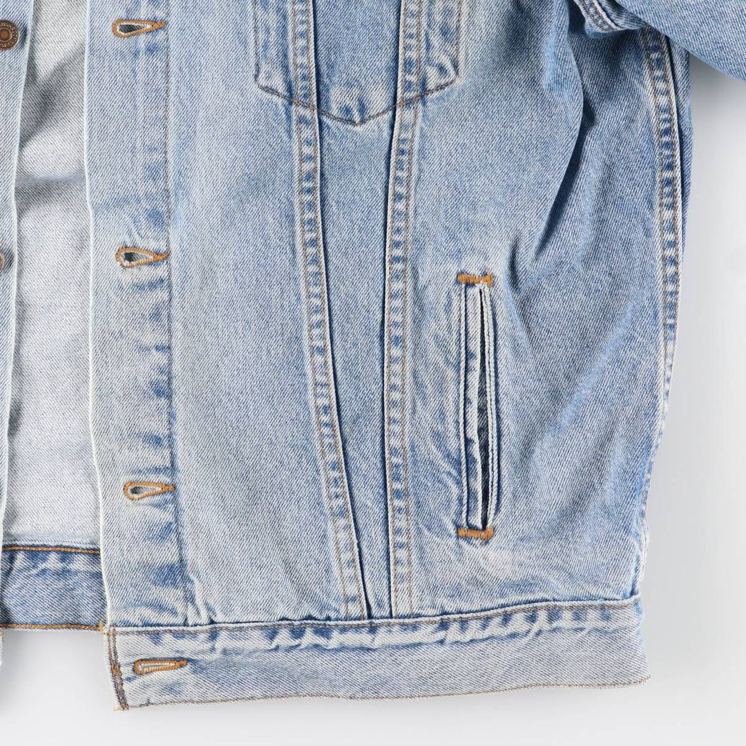 90'S Levi's 70507-0389 denim jacket, denim jacket, made in USA, men's XL size, vintage cotton blue type Vintage Second Hand