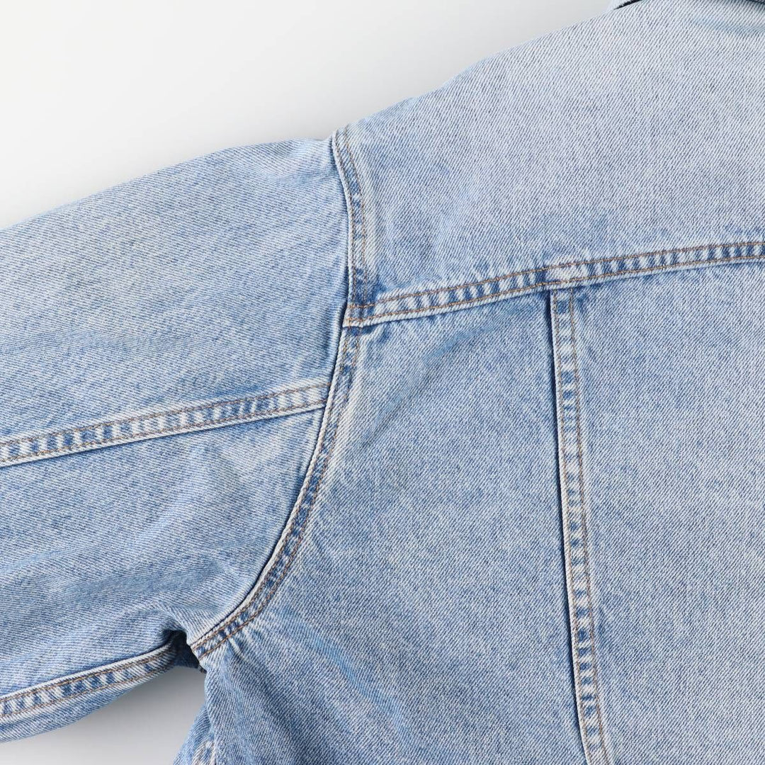 90'S Levi's 70507-0389 denim jacket, denim jacket, made in USA, men's XL size, vintage cotton blue type Vintage Second Hand
