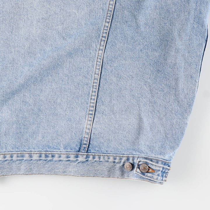 90'S Levi's 70507-0389 denim jacket, denim jacket, made in USA, men's XL size, vintage cotton blue type Vintage Second Hand