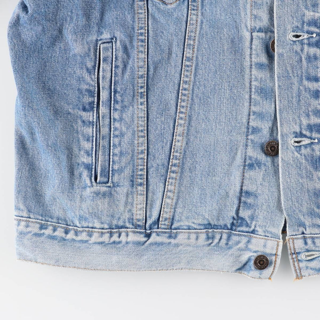 90'S Levi's 70503-0414 denim jacket, G-jacket, men's XL equivalent, vintage cotton blue type Vintage Second Hand