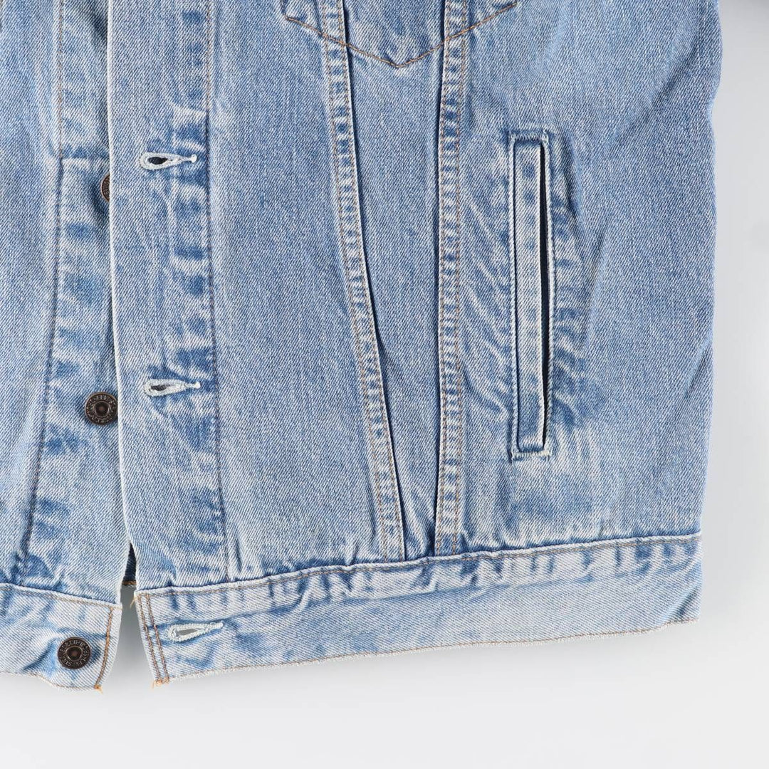 90'S Levi's 70503-0414 denim jacket, G-jacket, men's XL equivalent, vintage cotton blue type Vintage Second Hand