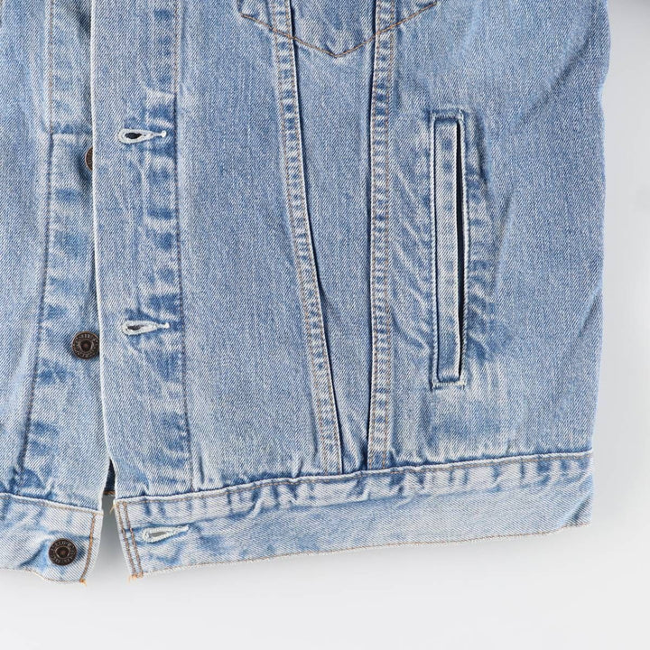90'S Levi's 70503-0414 denim jacket, G-jacket, men's XL equivalent, vintage cotton blue type Vintage Second Hand