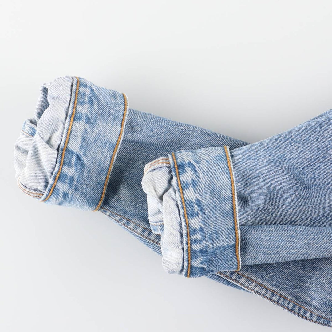 90'S Levi's 70503-0414 denim jacket, G-jacket, men's XL equivalent, vintage cotton blue type Vintage Second Hand