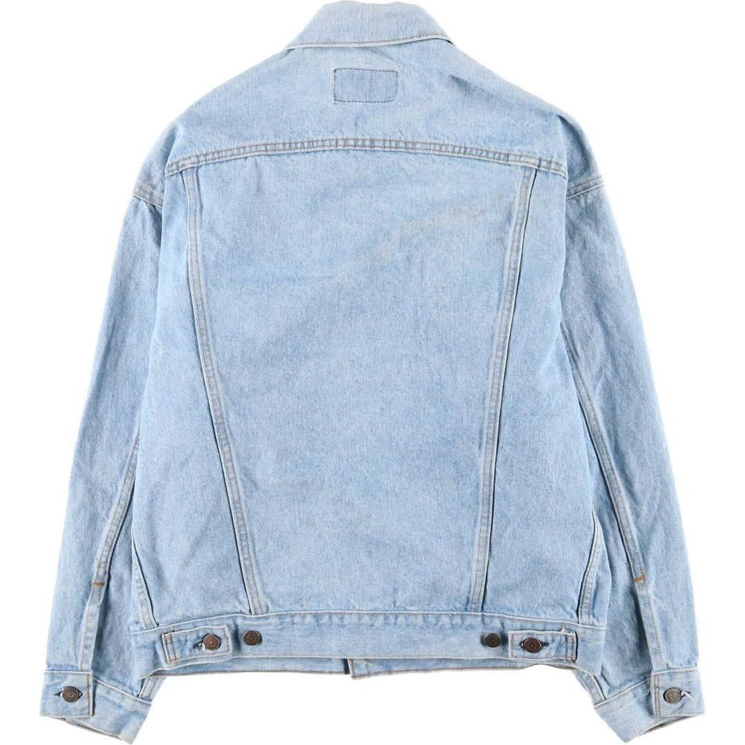 90'S Levi's 70507-0214 denim jacket, denim jacket, made in USA, men's size M, vintage cotton blue type Vintage Second Hand