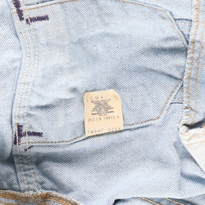 90'S Levi's 70507-0214 denim jacket, denim jacket, made in USA, men's size M, vintage cotton blue type Vintage Second Hand