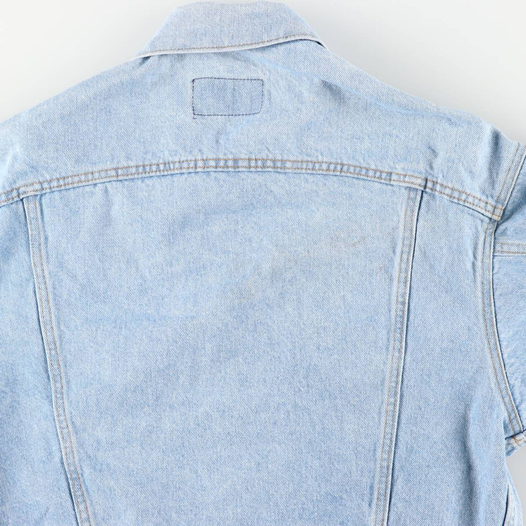 90'S Levi's 70507-0214 denim jacket, denim jacket, made in USA, men's size M, vintage cotton blue type Vintage Second Hand