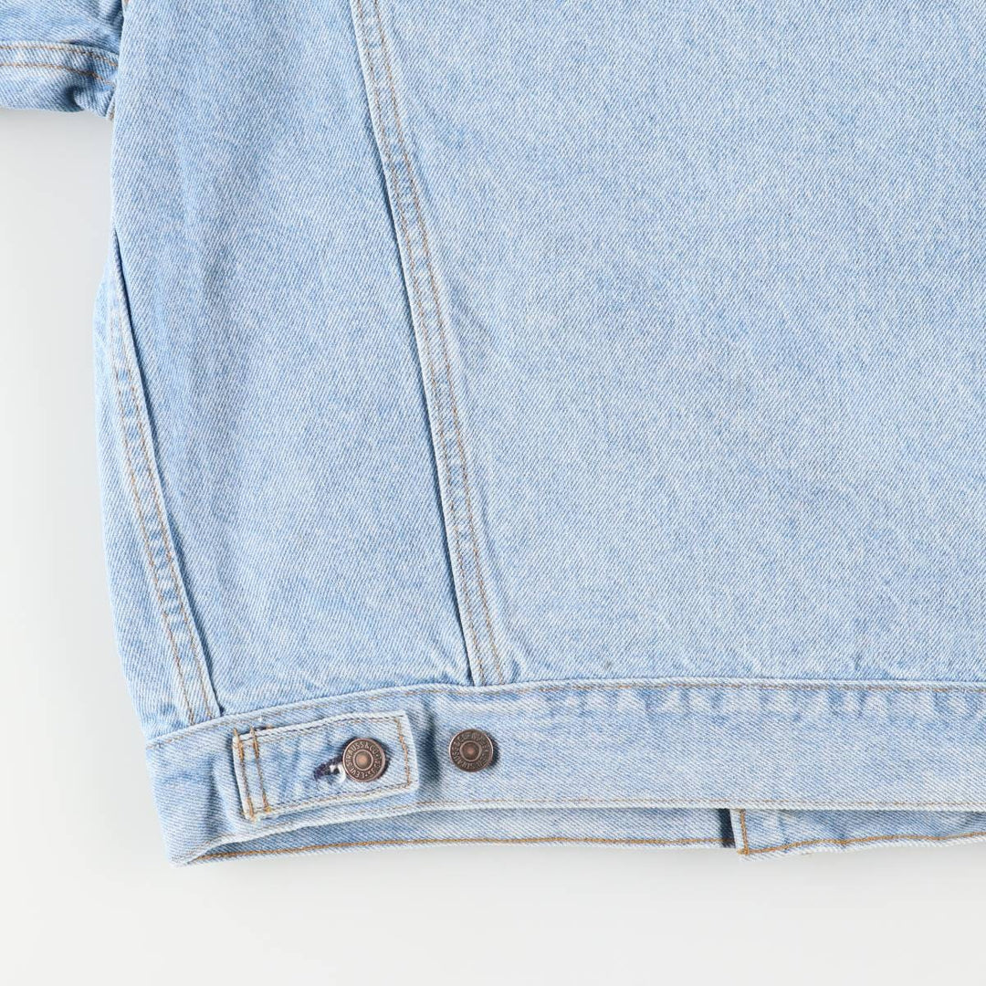 90'S Levi's 70507-0214 denim jacket, denim jacket, made in USA, men's size M, vintage cotton blue type Vintage Second Hand