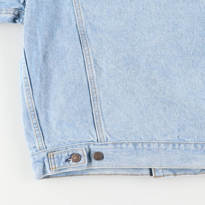 90'S Levi's 70507-0214 denim jacket, denim jacket, made in USA, men's size M, vintage cotton blue type Vintage Second Hand