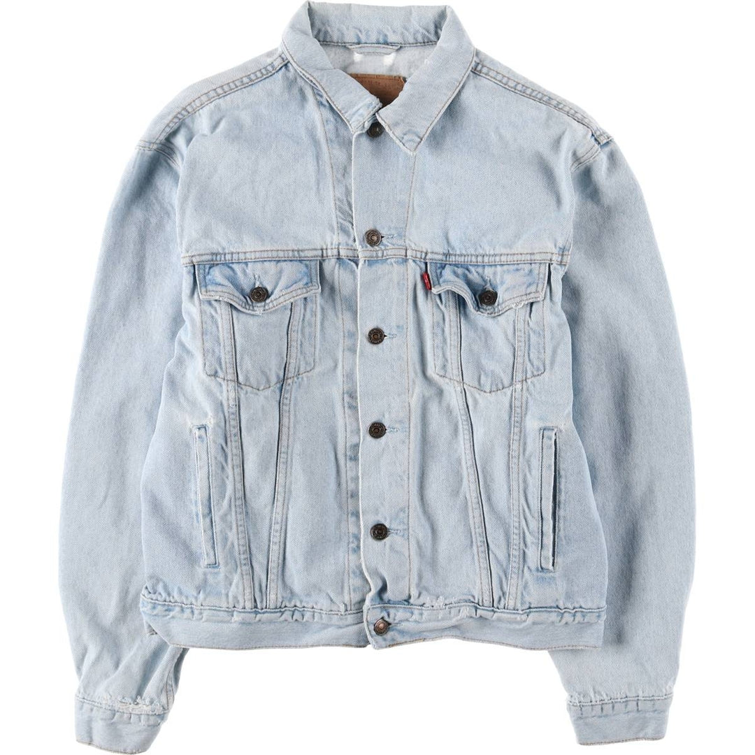 90'S Levi's 70503-0213 Denim Jacket, Men's Size L, Vintage cotton blue type Vintage Second Hand