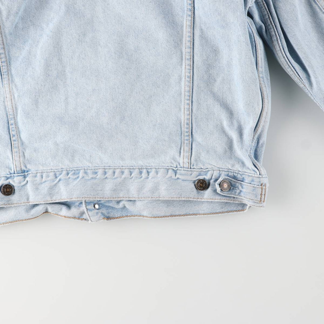 90'S Levi's 70503-0213 Denim Jacket, Men's Size L, Vintage cotton blue type Vintage Second Hand