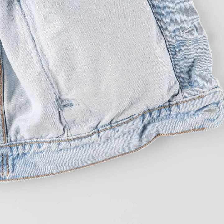 90'S Levi's 70503-0213 Denim Jacket, Men's Size L, Vintage cotton blue type Vintage Second Hand