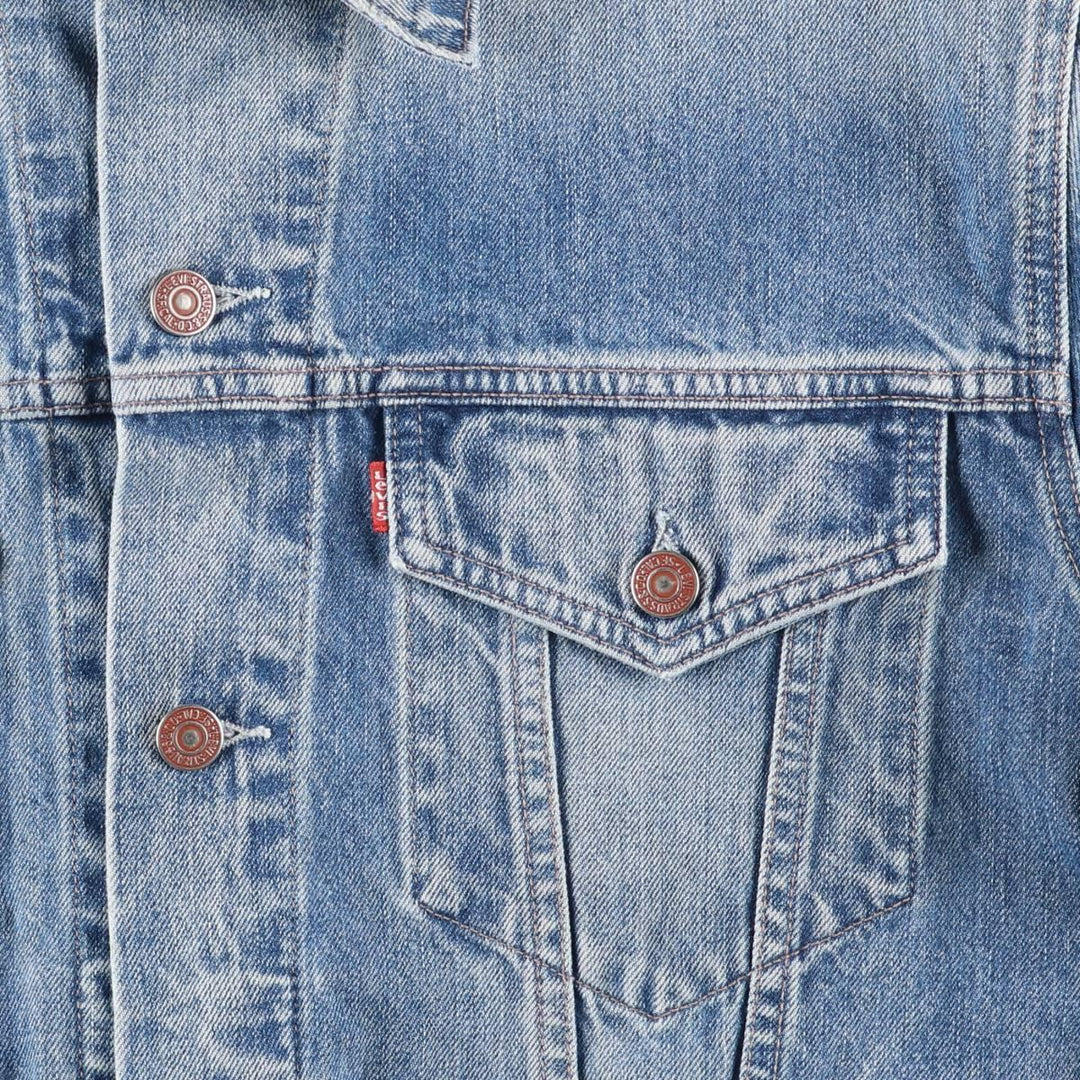 2000'S Levi's 70550-0429 Euro Model Denim Jacket, Men's Size L cotton blue type Vintage Second Hand