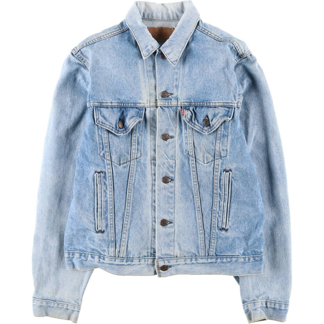 Levi's denim jacket, denim jacket, made in the USA, men's size M, vintage cotton blue type Vintage Second Hand