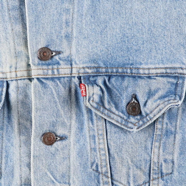 Levi's denim jacket, denim jacket, made in the USA, men's size M, vintage cotton blue type Vintage Second Hand