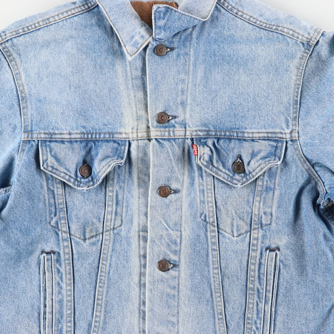 Levi's denim jacket, denim jacket, made in the USA, men's size M, vintage cotton blue type Vintage Second Hand