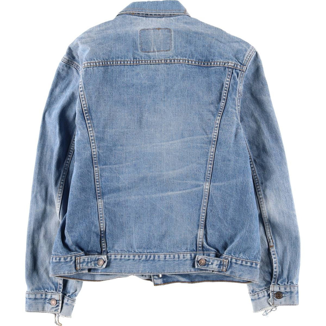 2000'S Levi's 70550-0414 Euro Model Denim Jacket, Men's Size L cotton blue type Vintage Second Hand