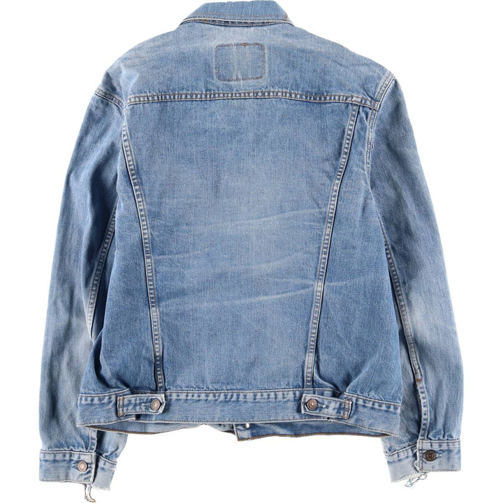 2000'S Levi's 70550-0414 Euro Model Denim Jacket, Men's Size L cotton blue type Vintage Second Hand