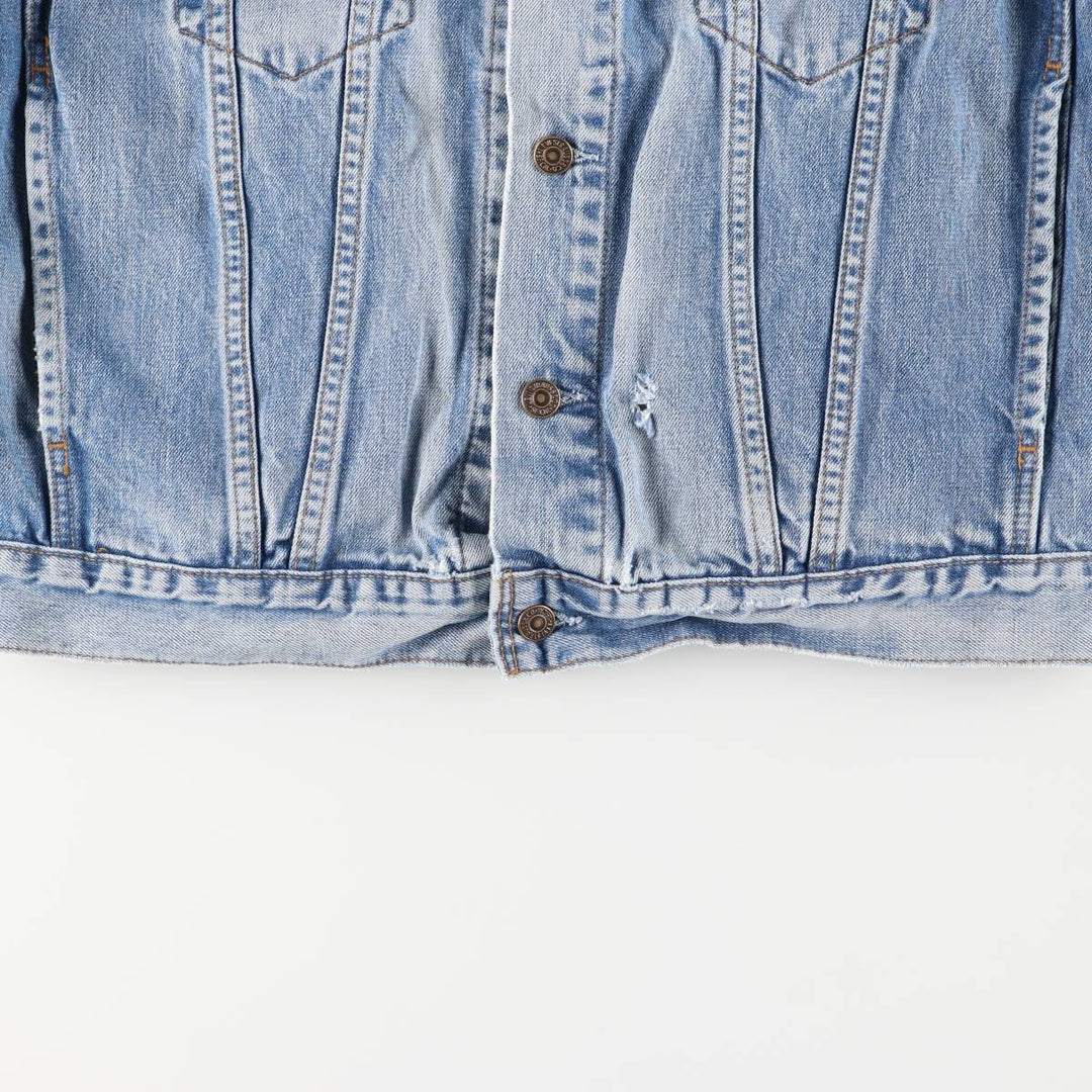 2000'S Levi's 70550-0414 Euro Model Denim Jacket, Men's Size L cotton blue type Vintage Second Hand