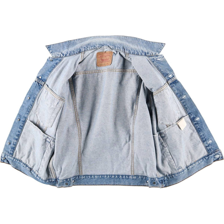 Levi's 70503-02 Denim Jacket, Men's Size L cotton blue type Vintage Second Hand