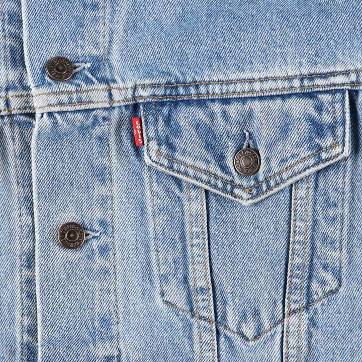 Levi's 70503-02 Denim Jacket, Men's Size L cotton blue type Vintage Second Hand