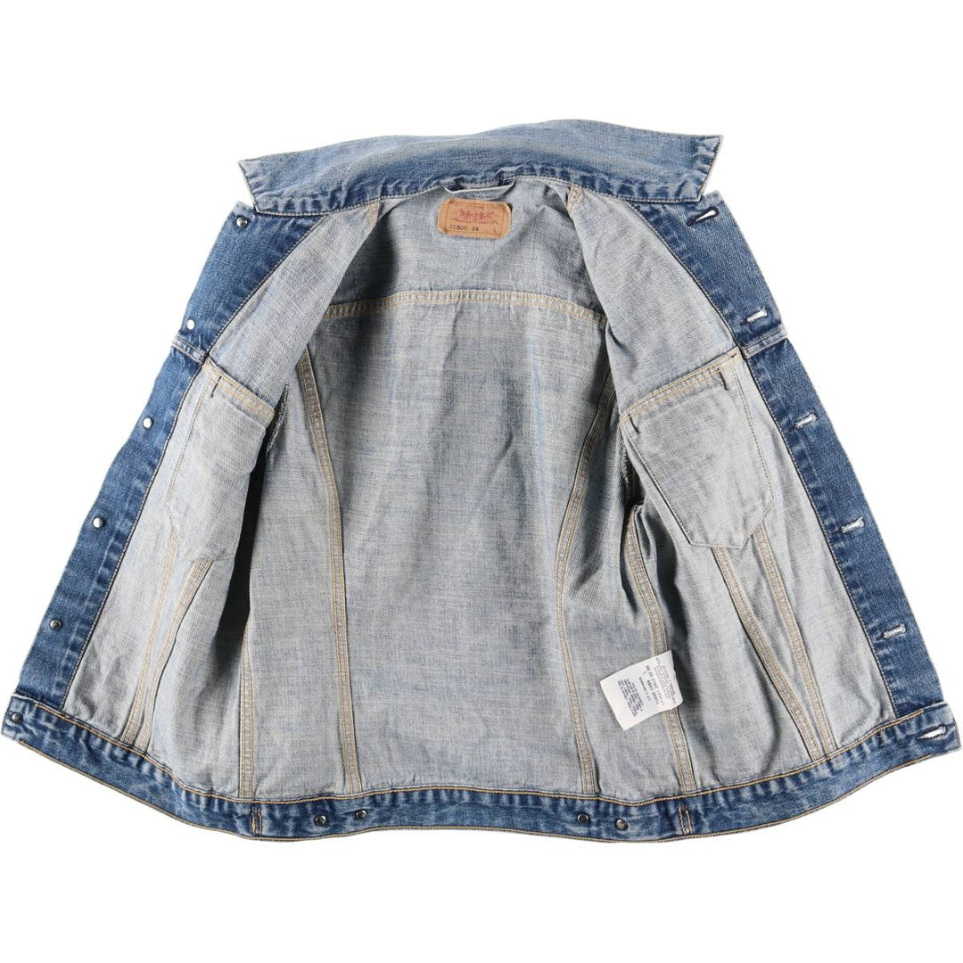 2000'S Levi's 70500-0489 Euro Model Denim Jacket, Men's Size L cotton blue type Vintage Second Hand