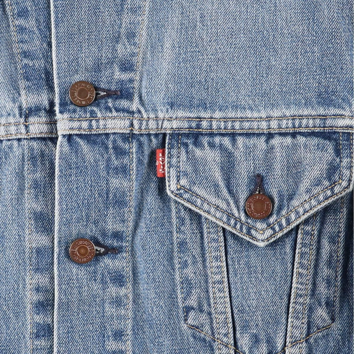 2000'S Levi's 70500-0489 Euro Model Denim Jacket, Men's Size L cotton blue type Vintage Second Hand