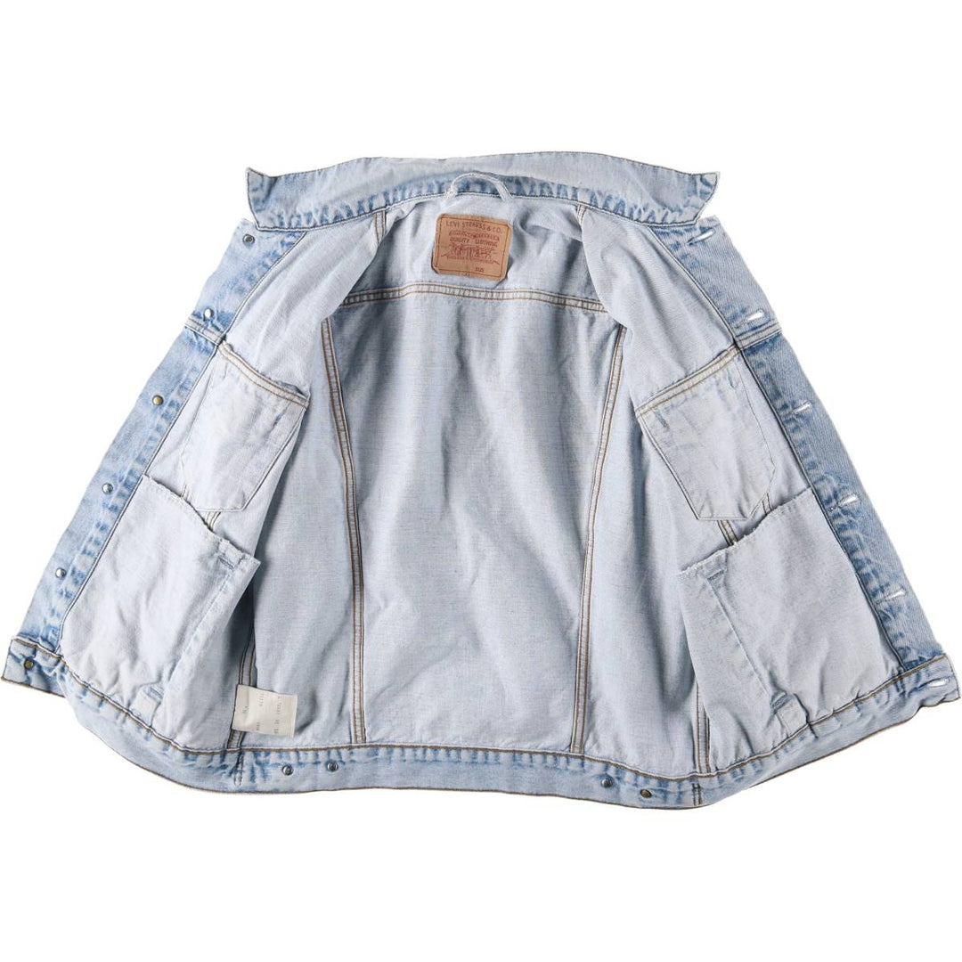 90'S Levi's 70503-0210 denim jacket, denim jacket, men's size L, vintage cotton blue type Vintage Second Hand
