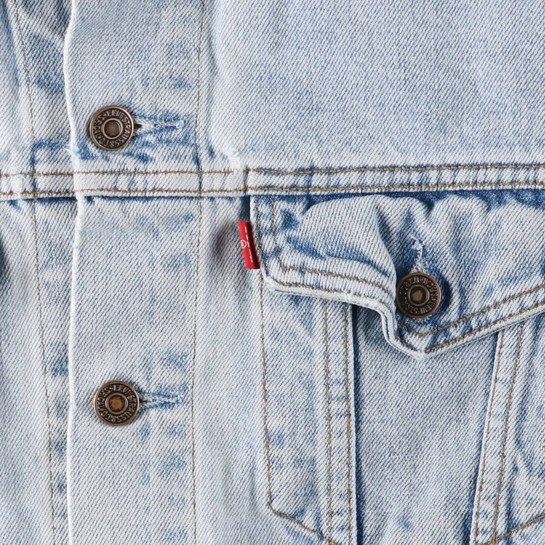 90'S Levi's 70503-0210 denim jacket, denim jacket, men's size L, vintage cotton blue type Vintage Second Hand