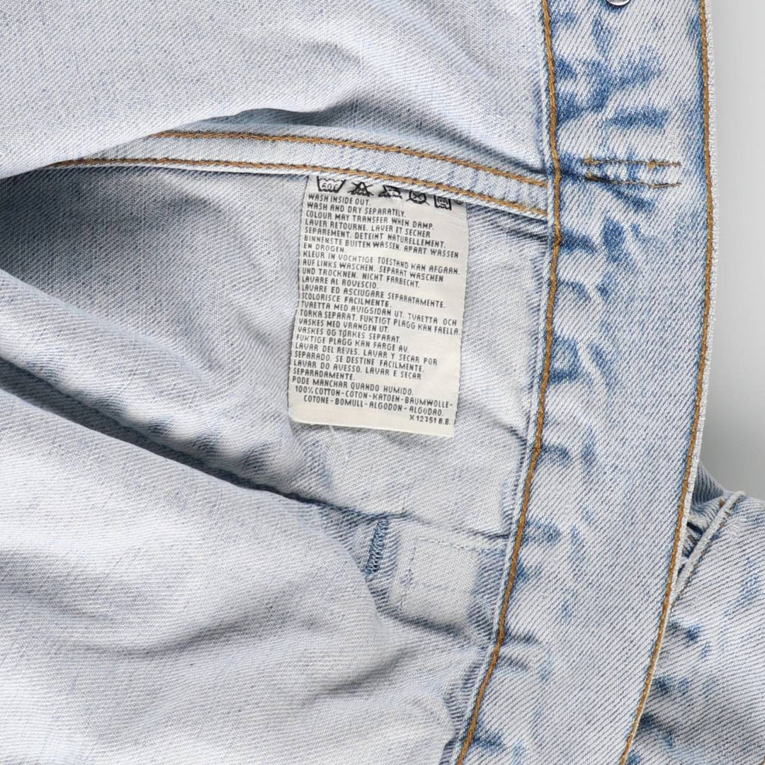 90'S Levi's 70503-0210 denim jacket, denim jacket, men's size L, vintage cotton blue type Vintage Second Hand