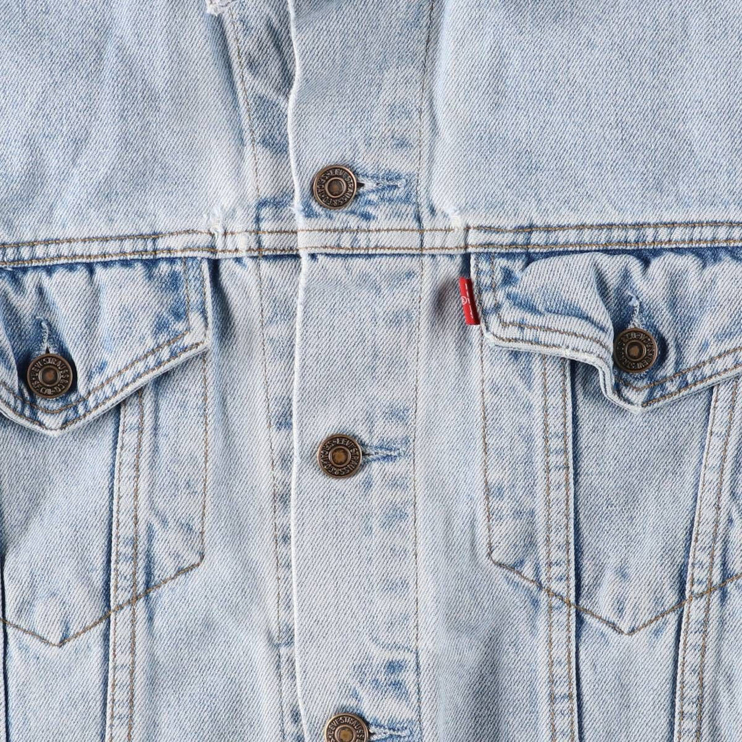90'S Levi's 70503-0210 denim jacket, denim jacket, men's size L, vintage cotton blue type Vintage Second Hand