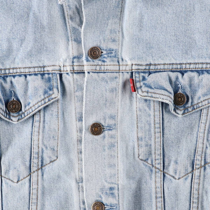 90'S Levi's 70503-0210 denim jacket, denim jacket, men's size L, vintage cotton blue type Vintage Second Hand