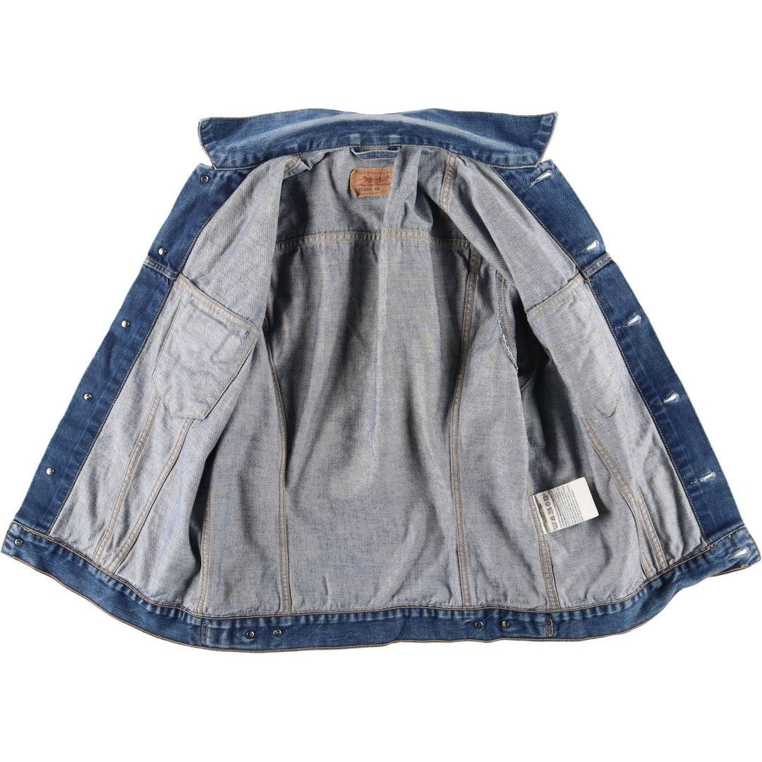 2000'S Levi's 70500-0401 Euro Model Denim Jacket, Men's Size XL cotton blue type Vintage Second Hand