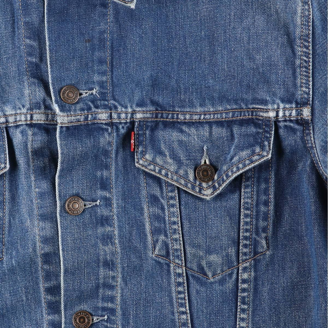 2000'S Levi's 70500-0401 Euro Model Denim Jacket, Men's Size XL cotton blue type Vintage Second Hand