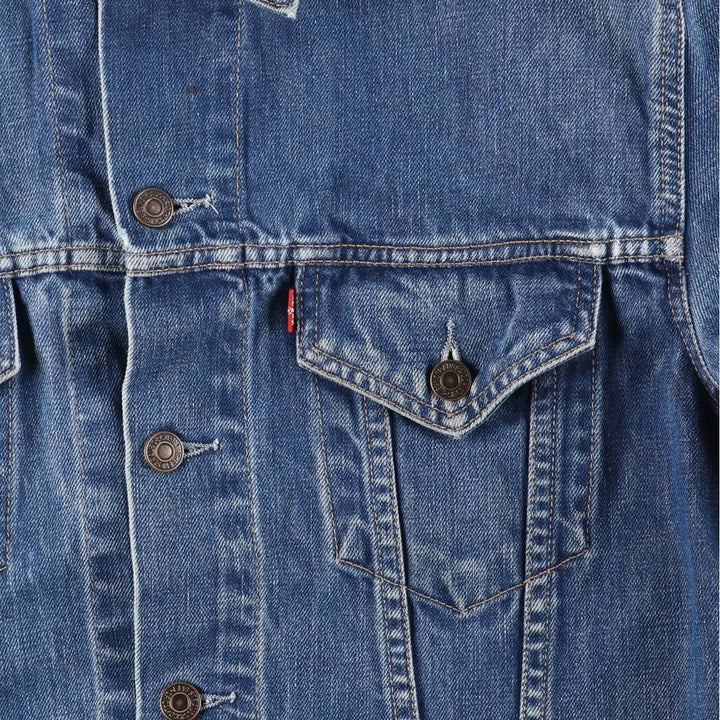 2000'S Levi's 70500-0401 Euro Model Denim Jacket, Men's Size XL cotton blue type Vintage Second Hand