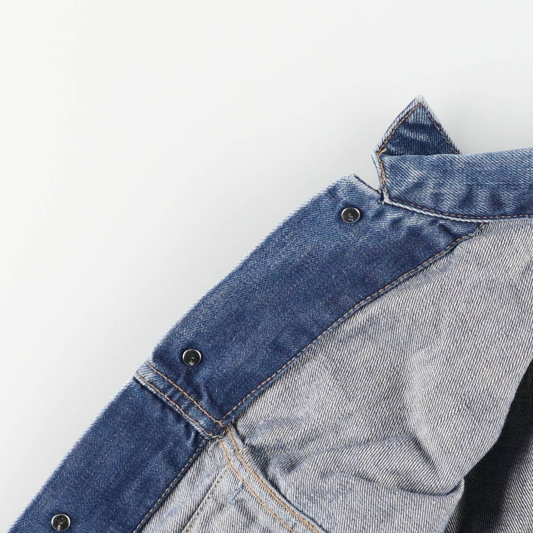 2000'S Levi's 70500-0401 Euro Model Denim Jacket, Men's Size XL cotton blue type Vintage Second Hand