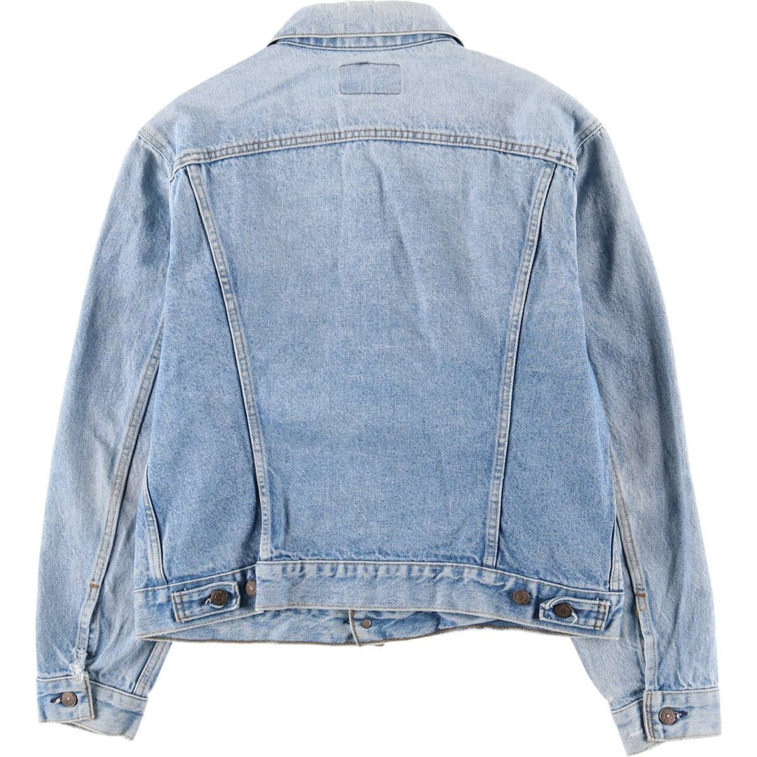 80'S Levi's 70506-0216 denim jacket, denim jacket, made in USA, men's size M, vintage unclear blue type Vintage Second Hand