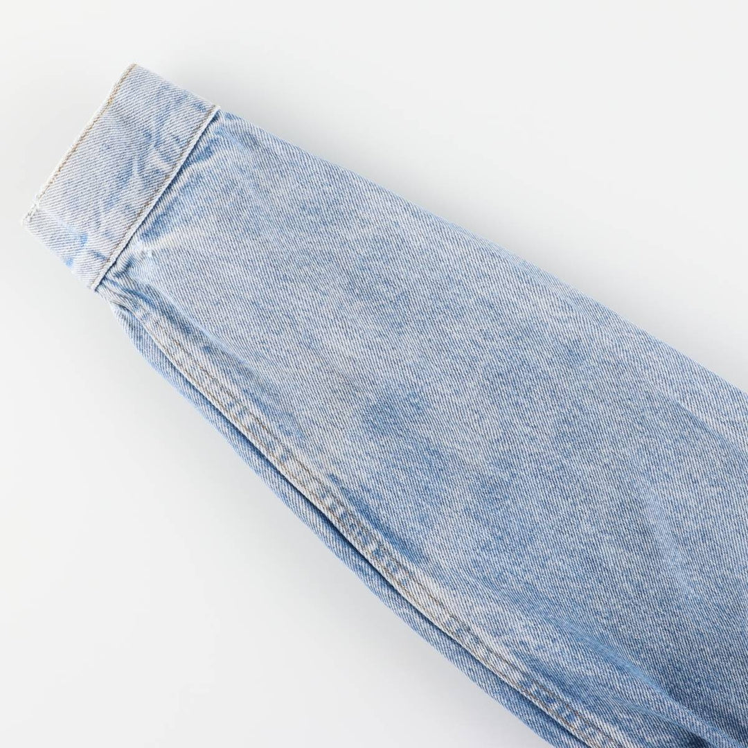 80'S Levi's 70506-0216 denim jacket, denim jacket, made in USA, men's size M, vintage unclear blue type Vintage Second Hand