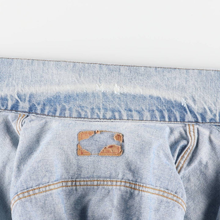 80'S Levi's 70506-0216 denim jacket, denim jacket, made in USA, men's size M, vintage unclear blue type Vintage Second Hand