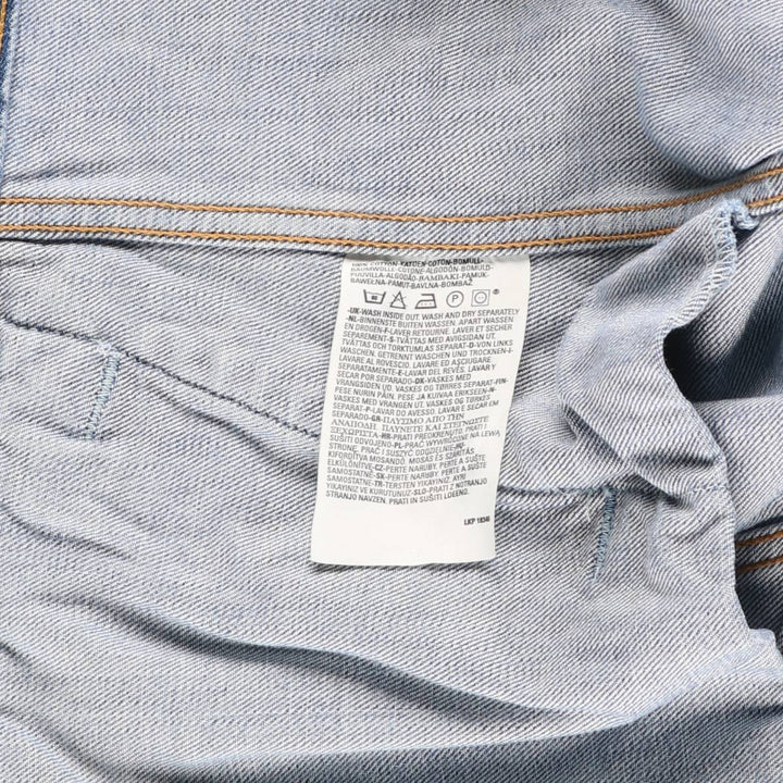 2000'S Levi's 70550-0414 Euro Model Denim Jacket, Men's Size L cotton blue type Vintage Second Hand