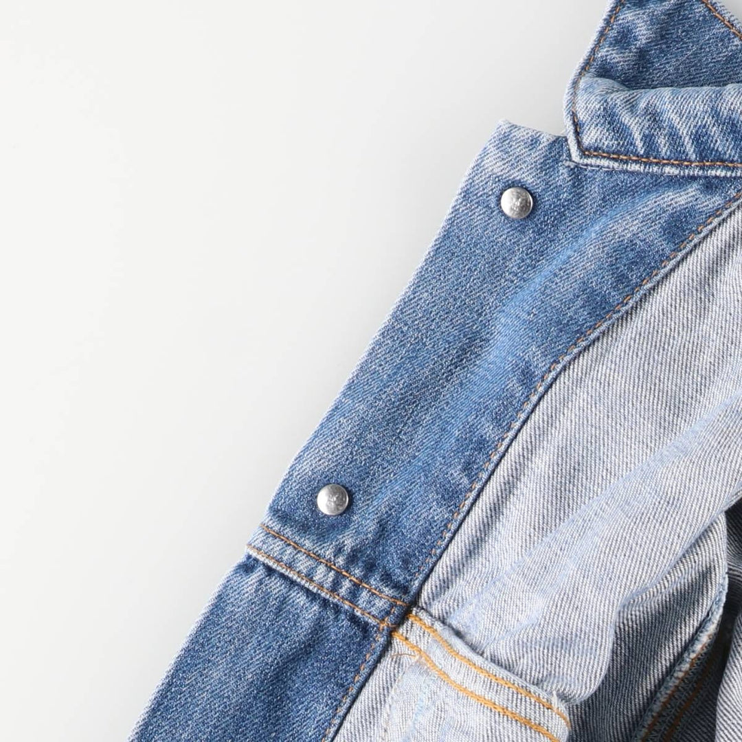 2000'S Levi's 70550-0414 Euro Model Denim Jacket, Men's Size L cotton blue type Vintage Second Hand