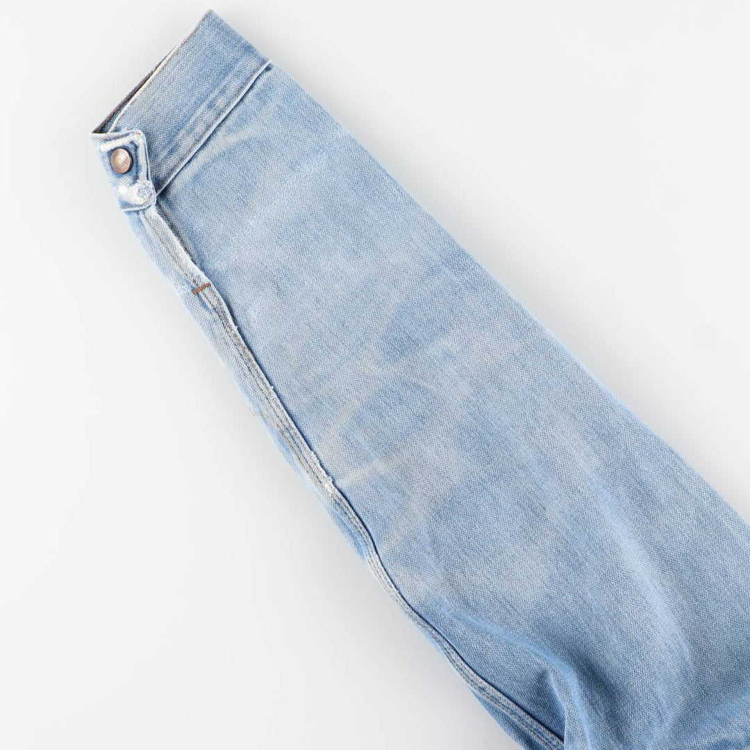 Vintage 1980'S Wrangler NO-FAULT DENIMS denim jacket, made in the USA, size S. cotton blue type Vintage Second Hand