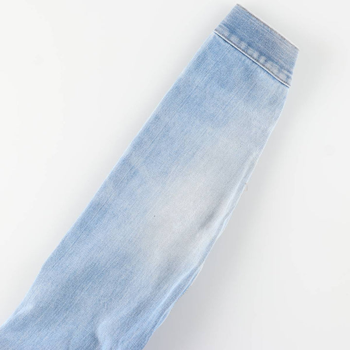 Vintage 1980'S Wrangler NO-FAULT DENIMS denim jacket, made in the USA, size S. cotton blue type Vintage Second Hand