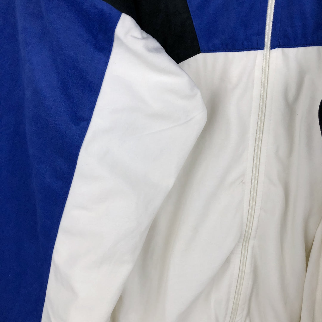Vintage 1980'S Adidas velour jersey track jacket, men's size L unclear blue type Vintage Second Hand