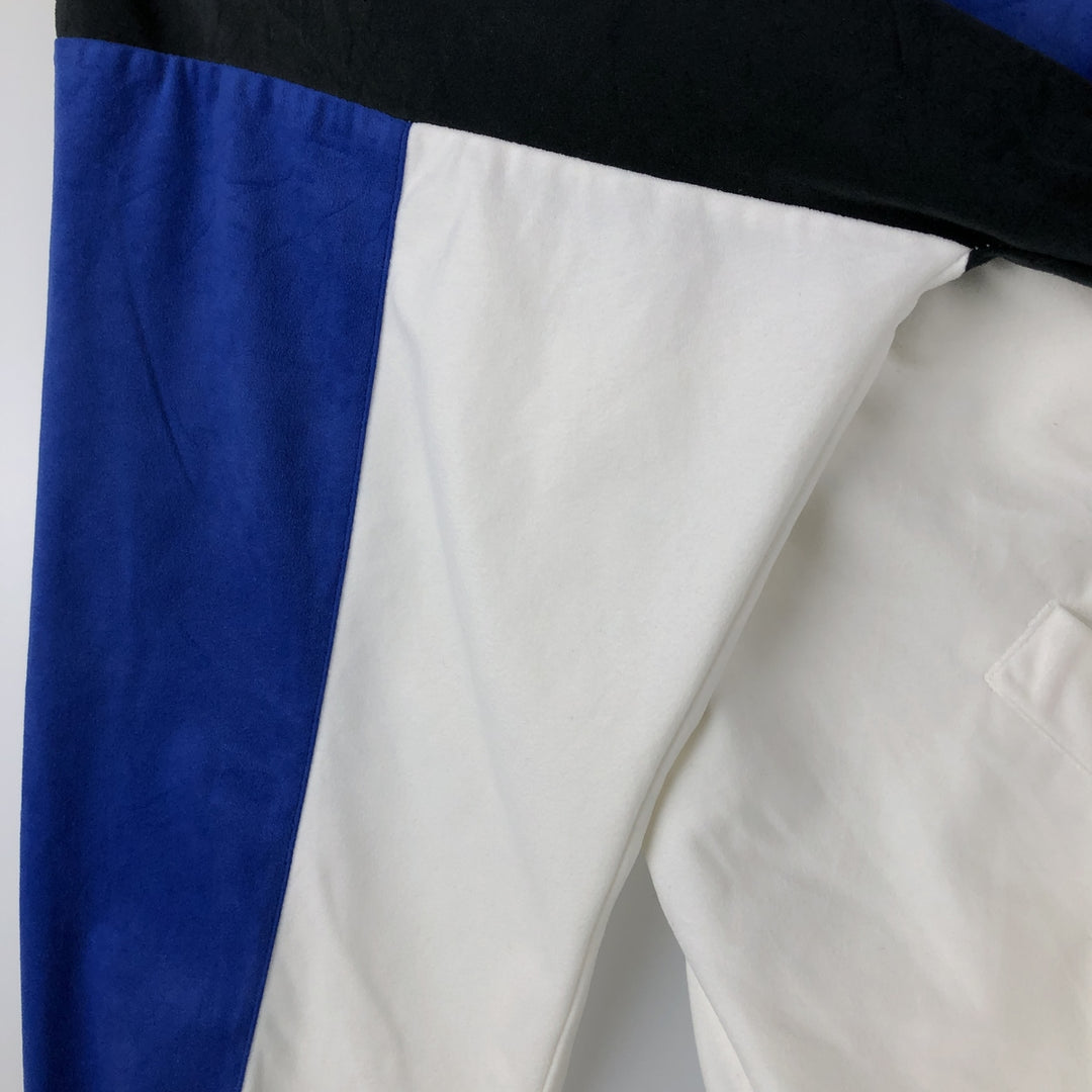 Vintage 1980'S Adidas velour jersey track jacket, men's size L unclear blue type Vintage Second Hand