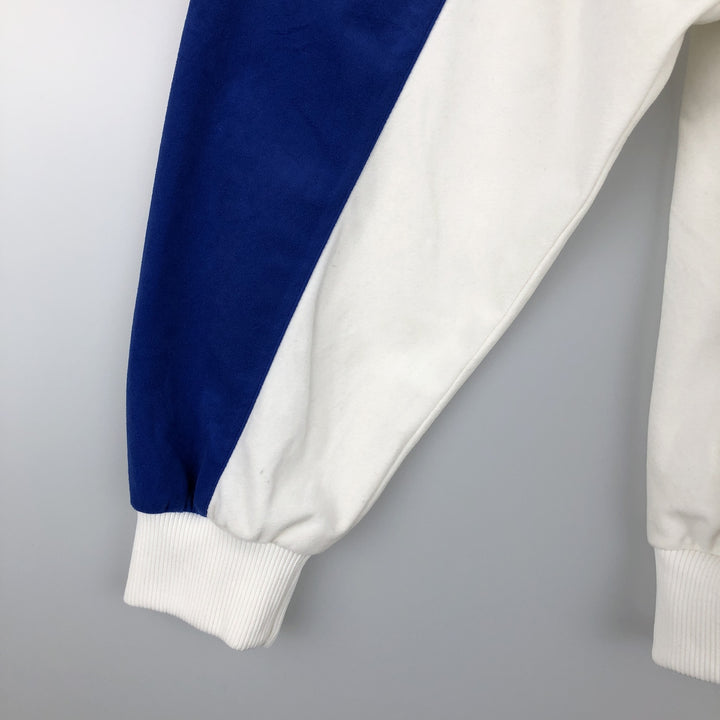 Vintage 1980'S Adidas velour jersey track jacket, men's size L unclear blue type Vintage Second Hand