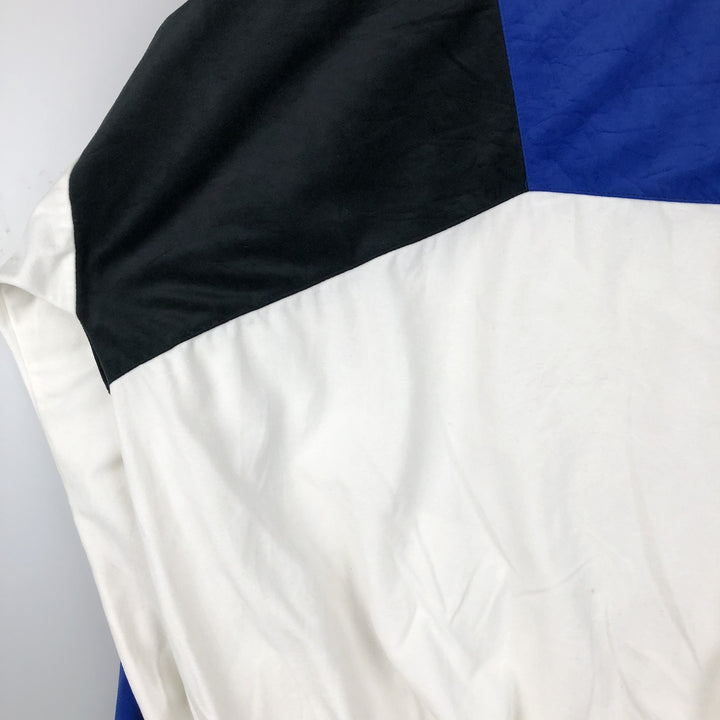 Vintage 1980'S Adidas velour jersey track jacket, men's size L unclear blue type Vintage Second Hand