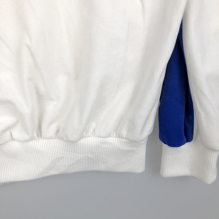 Vintage 1980'S Adidas velour jersey track jacket, men's size L unclear blue type Vintage Second Hand