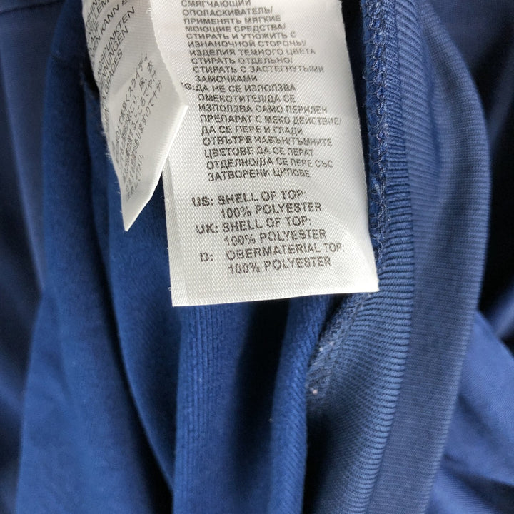 Adidas CLIMPLITE Jersey Track Jacket, Men's Size Medium polyester blue type Vintage Second Hand