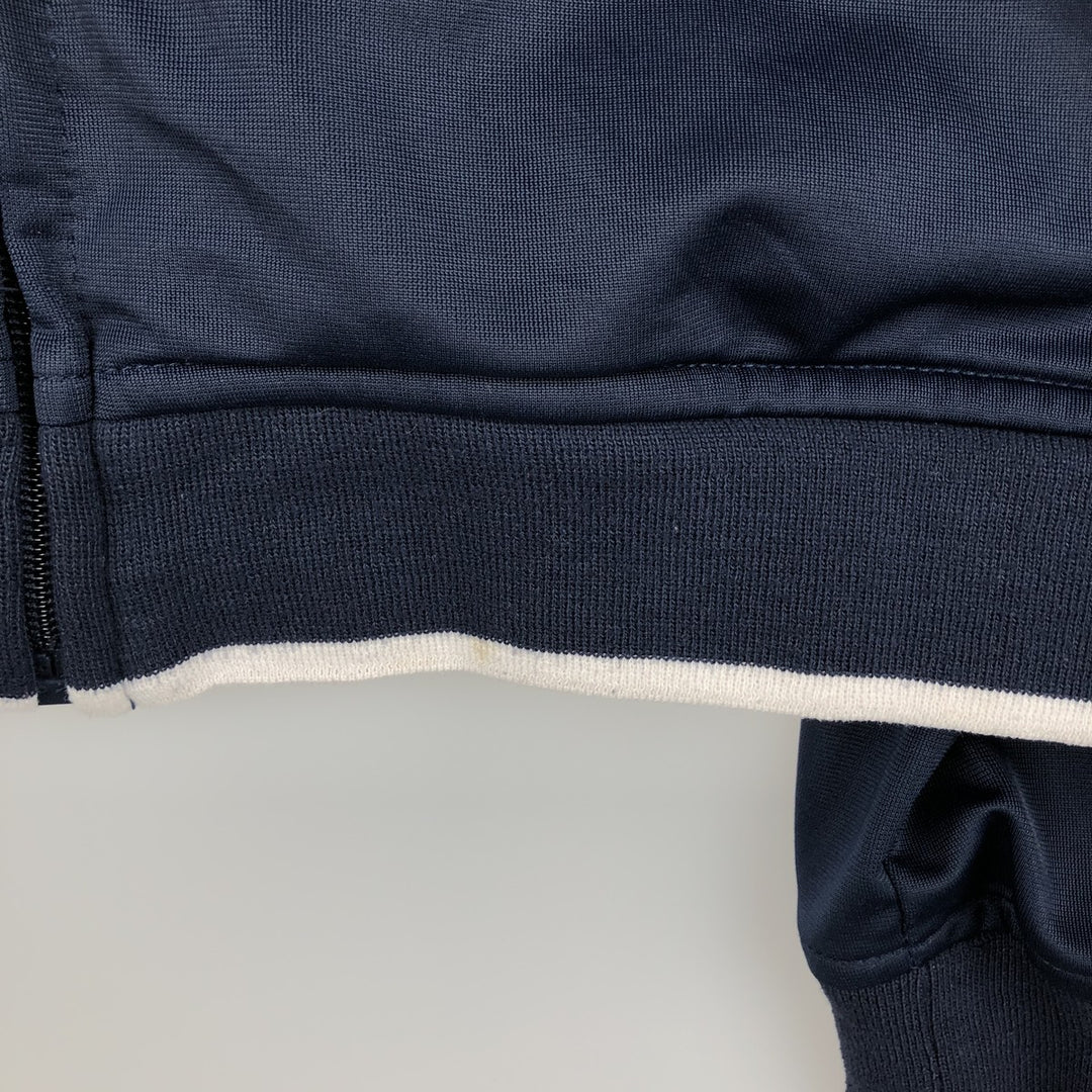 2000'S Reebok Jersey Track Jacket, Men's Size L polyester navy blue type Vintage Second Hand