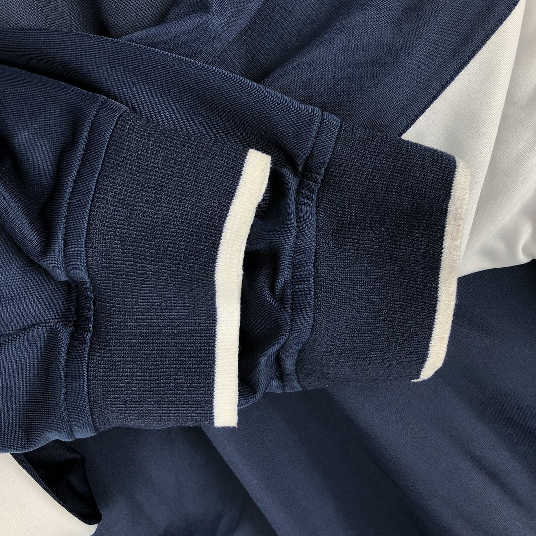 2000'S Reebok Jersey Track Jacket, Men's Size L polyester navy blue type Vintage Second Hand